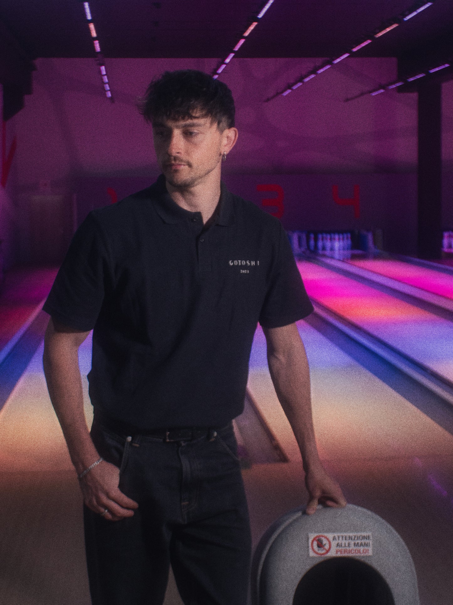 FOUNDATION embroidered polo shirt