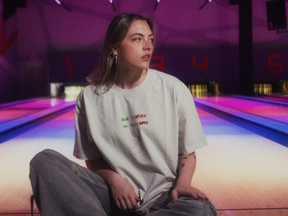 ITALY oversized faded t-shirt